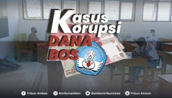 Kepala sekolah SMAN 2 Kota Komba Diduga Korupsi Dana Bos.