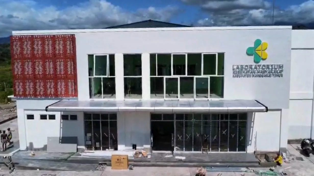 Bangunan Lapkesda Borong Sudah Rampung Di Kerjakan.