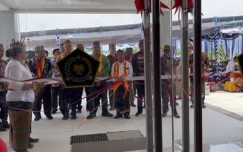 Gedung Baru Kantor Kemenag di Manggarai Timur Diresmikan Wakil Bupati Tarsisius Sjukur